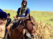 Thomas on his horse